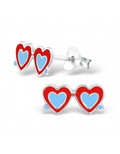 My-jewelry - H2199 - earring sunglasses heart in 925/1000 silver