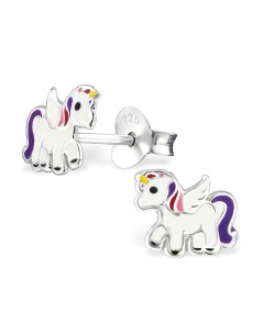 Man-jewel - H2751 - earring Unicorn in 925/1000 silver