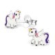 Man-jewel - H2751 - earring Unicorn in 925/1000 silver