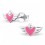 My-jewelry - H4627 - earring heart winged in 925/1000 silver