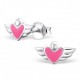 My-jewelry - H4627 - earring heart winged in 925/1000 silver