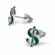 My-jewelry - H7349 - earring dollar in 925/1000 silver