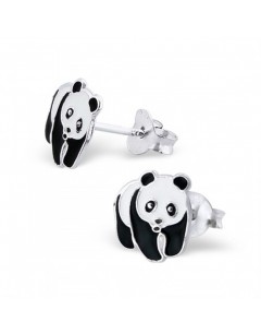 My-jewelry - H7391 - earring Panda in 925/1000 silver