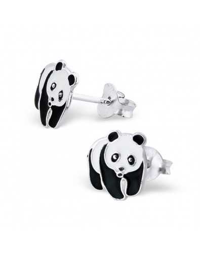 My-jewelry - H7391 - earring Panda in 925/1000 silver