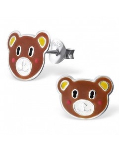 My-jewelry - H17810 - earring teddy bear in 925/1000 silver