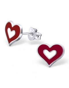 My-jewelry - H18237 - earring heart 925/1000 silver