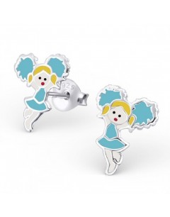 My-jewelry - H19453 - earring pom-pom girls in 925/1000 silver