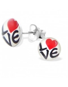 My-jewelry - H19762 - earring Love in 925/1000 silver