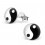 My-jewelry - H19778 - earring yin and yang in 925/1000 silver