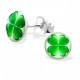 my-jewelry - H19779 - earring clover brings good luck in 925/1000 silver