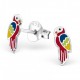 My-jewelry - H23808 - earring parrot in 925/1000 silver