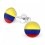 My-jewelry - H24437 - earring the colors of the British in 925/1000 silver