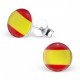 My-jewelry - H26131 - earring in the colors of Spain in 925/1000 silver