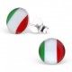 My-jewelry - H26132 - earring in the colors of Italy in 925/1000 silver