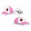 My-jewelry - H22123 - earring pink hat in 925/1000 silver