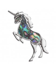 My-jewelry - H386 - Pretty pin-Unicorn enamel stainless steel