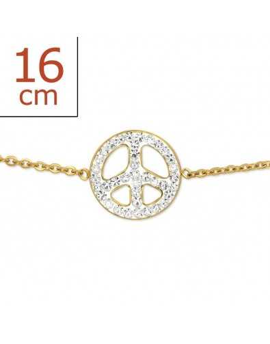 My-jewelry - H111 - Bracelet gilded with fine gold in 925/1000 silver