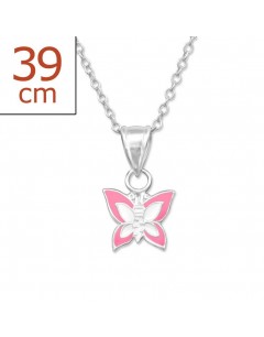 My-jewelry - H10387us - Sterling silver butterfly Necklace