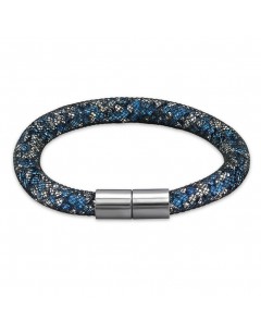 My-jewelry - H31660 - Bracelet blue crystal and white stainless steel