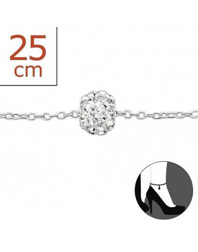 My-jewelry - H610z - Chain ankle in 925/1000 silver