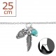 My-jewelry - H5292z - Chain ankle charms in 925/1000 silver