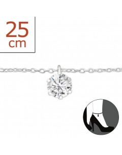 My-jewelry - H2566zus - Sterling silver Chain ankle