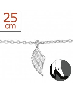 My-jewelry - H5422zus - Sterling silver wing angel Chain ankle