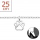 My-jewelry - H6084z - Chain ankle leg cat in 925/1000 silver