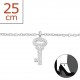 My-jewelry - H6398z - Chain-ankle-key 925/1000 silver