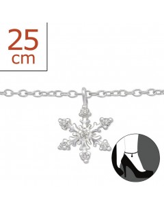 My-jewelry - H6401zus - Sterling silver Chain ankle