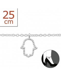 My-jewelry - H6410z - Chain ankle in 925/1000 silver