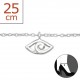 My-jewelry - H6443z - Chain ankle in 925/1000 silver