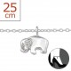 My-jewelry - H7214z - peg Chain in 925/1000 silver