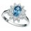 Ring princess 925/1000 silver