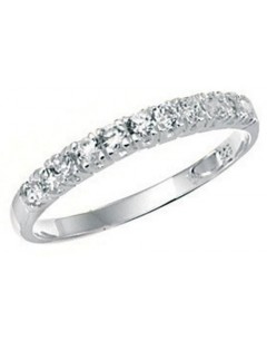 Chic ring zirconia in 925/1000 silver