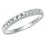 Chic ring zirconia in 925/1000 silver