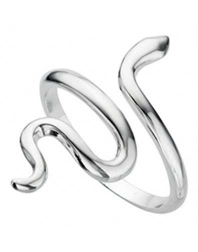 Snake ring in 925/1000 silver