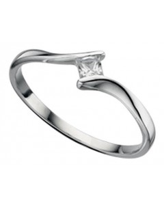 My-jewelry - D3097cus - Sterling silver solitaire ring