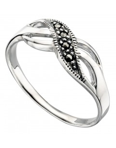 My-jewelry - D3225us - Sterling silver chic marcassite ring