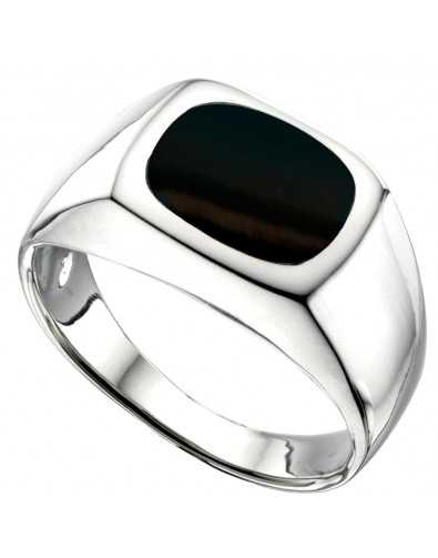 Ring onyx in 925/1000 silver