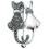 Pin cat in 925/1000 silver