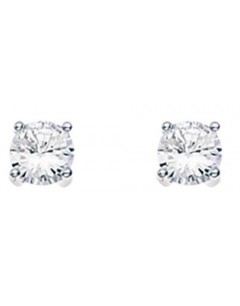 Earring zirconia in 925/1000 silver