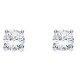 Earring zirconia in 925/1000 silver