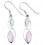 Earring original mother of pearl in 925/1000 silver