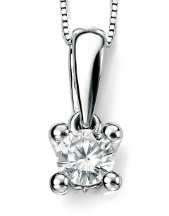 Diamond necklace in white Gold 375/1000 carats