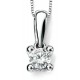 Diamond necklace in white Gold 375/1000 carats