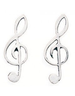 Earring key in 925/1000 silver