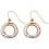 Earring Original Gold and white Gold 375/1000