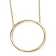 Necklace circle-Gold 375/1000