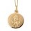 Necklace saint Christopher Gold 375/1000